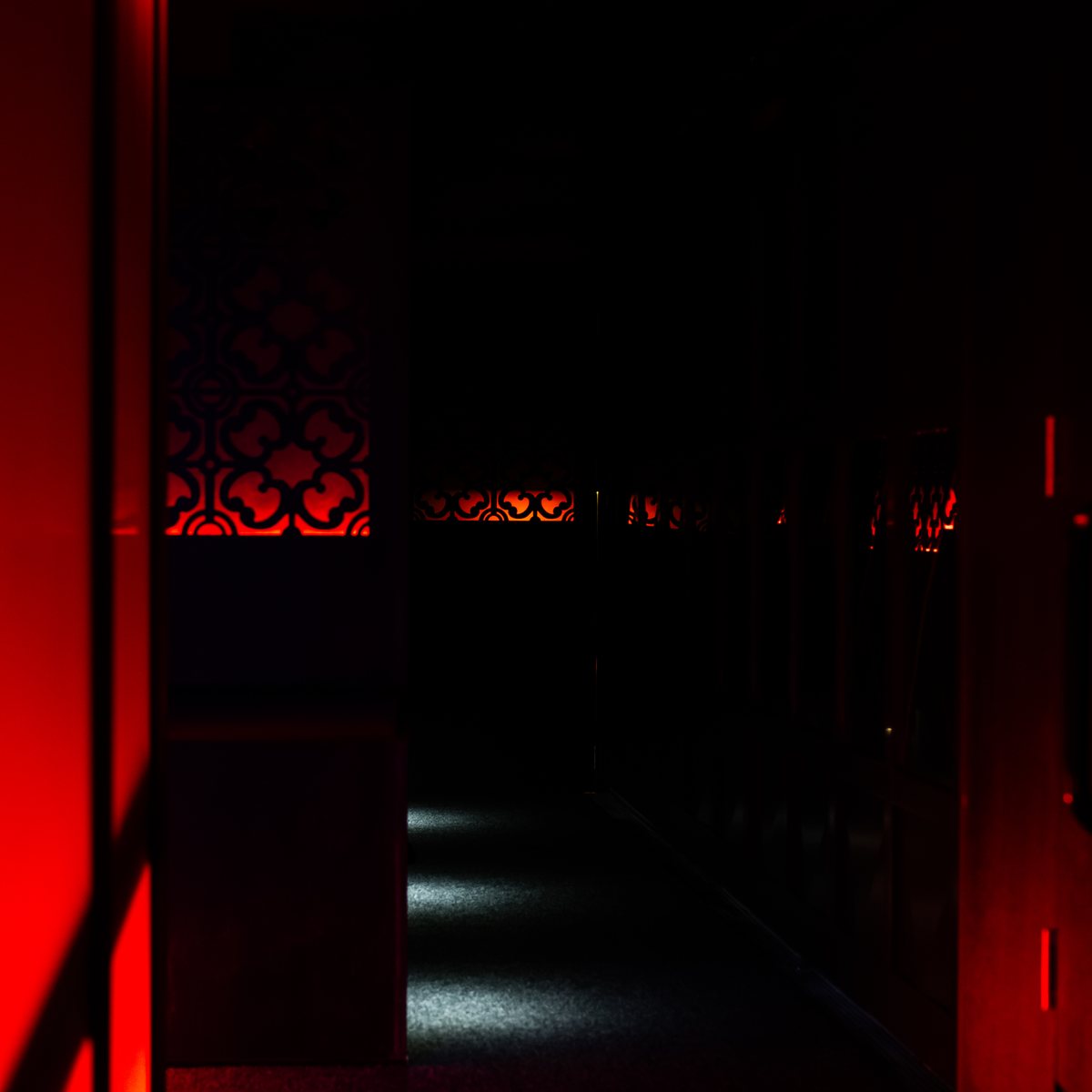 Queenstown red stairway venue